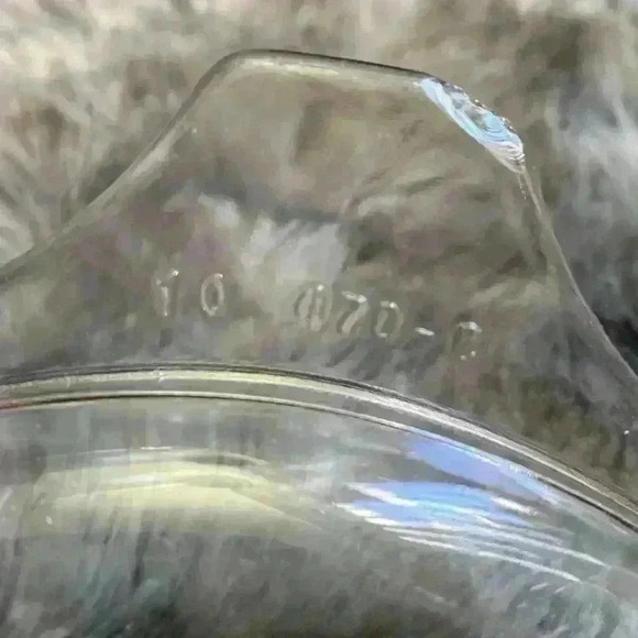 Pyrex Vintage 1980's Autumn Harvest Wheat Serving Casserole  Dish 472-B - Picture 8 of 16